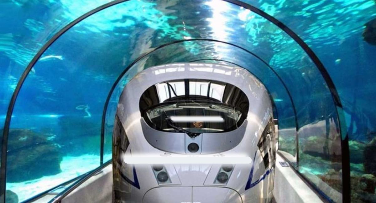Country's first underwater metro train