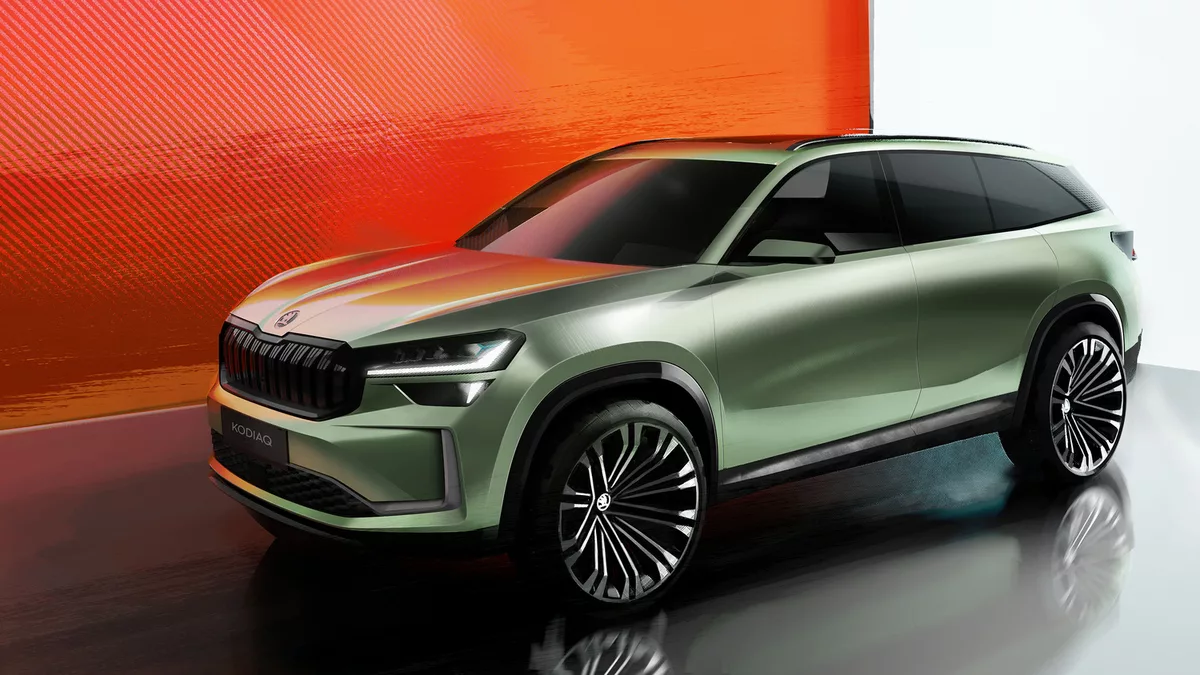 New Skoda Kodiaq SUV teaser released, design revealed, find out what's ...