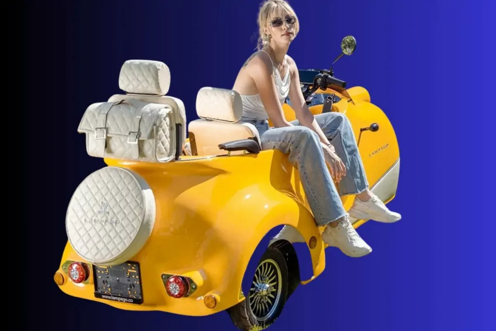 Lampago Electric Trike The RetroLooking Electric Tricycle Launches